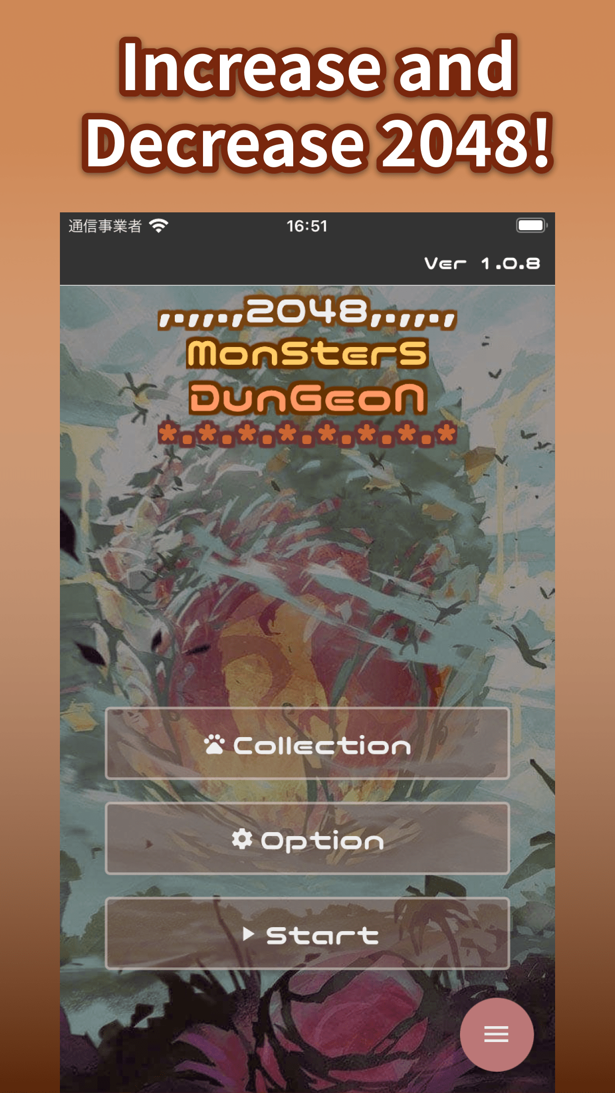 2048 Monsters Dungeon