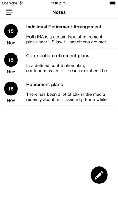 Pension Plan Guide Calculator Screenshot