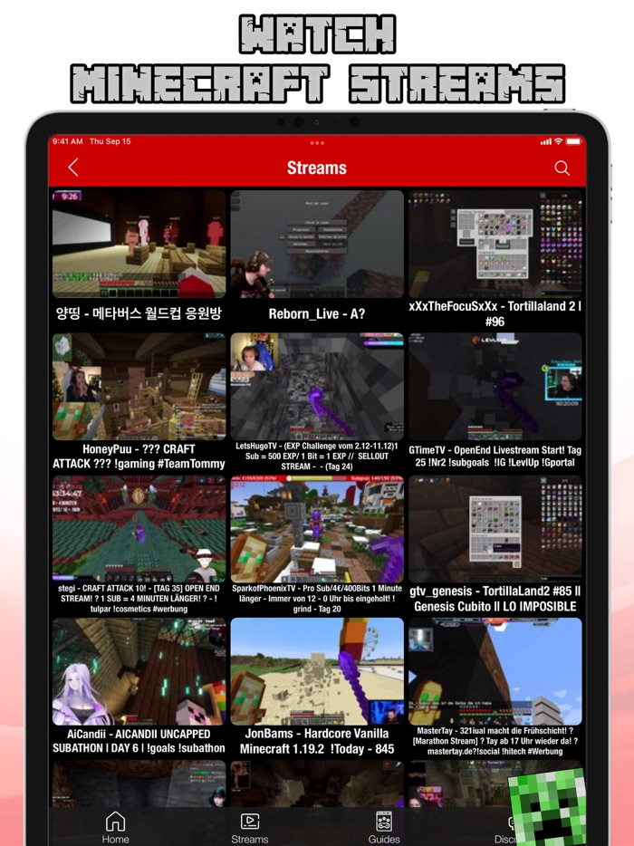 MineTube - World of Minecraft