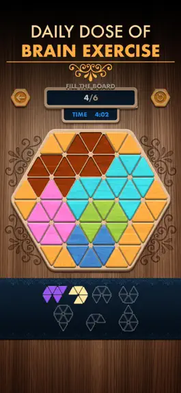 Game screenshot Woody Poly Block Hexa Triangle mod apk