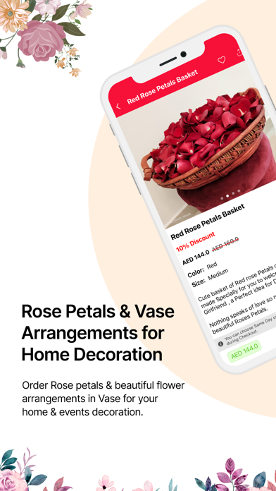 Aroma Flowers UAE Screenshot