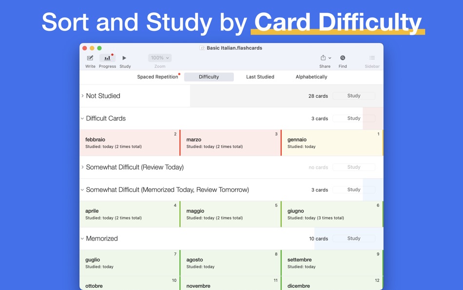 #5. Flashcard Hero (macOS) โดย: Kitestack Software