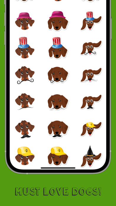 Dachshund Emoji Screenshot