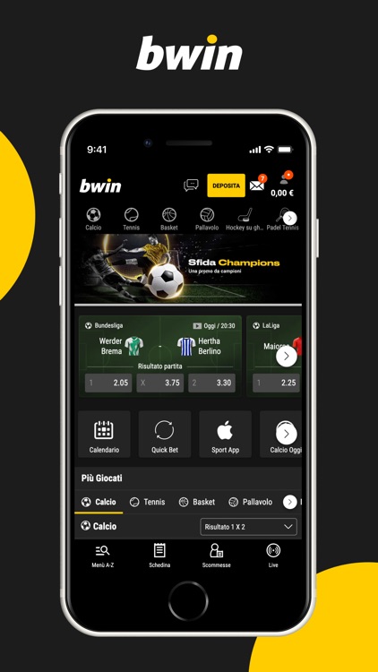 bwin Scommesse Sportive Online