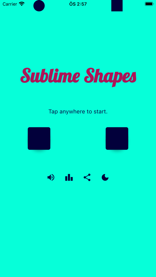 #1. Sublime Shapes (iOS) 由: Cihan Uyaroglu