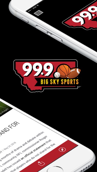 99.9 Big Sky Sports Screenshot