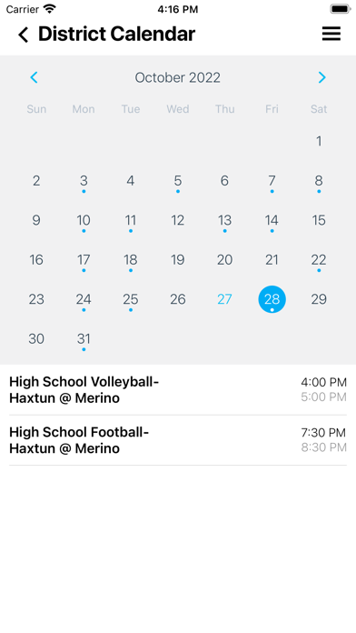 Haxtun School District RE-2J Screenshot