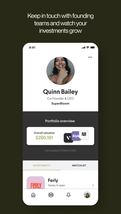 FoS Investor Community Screenshot