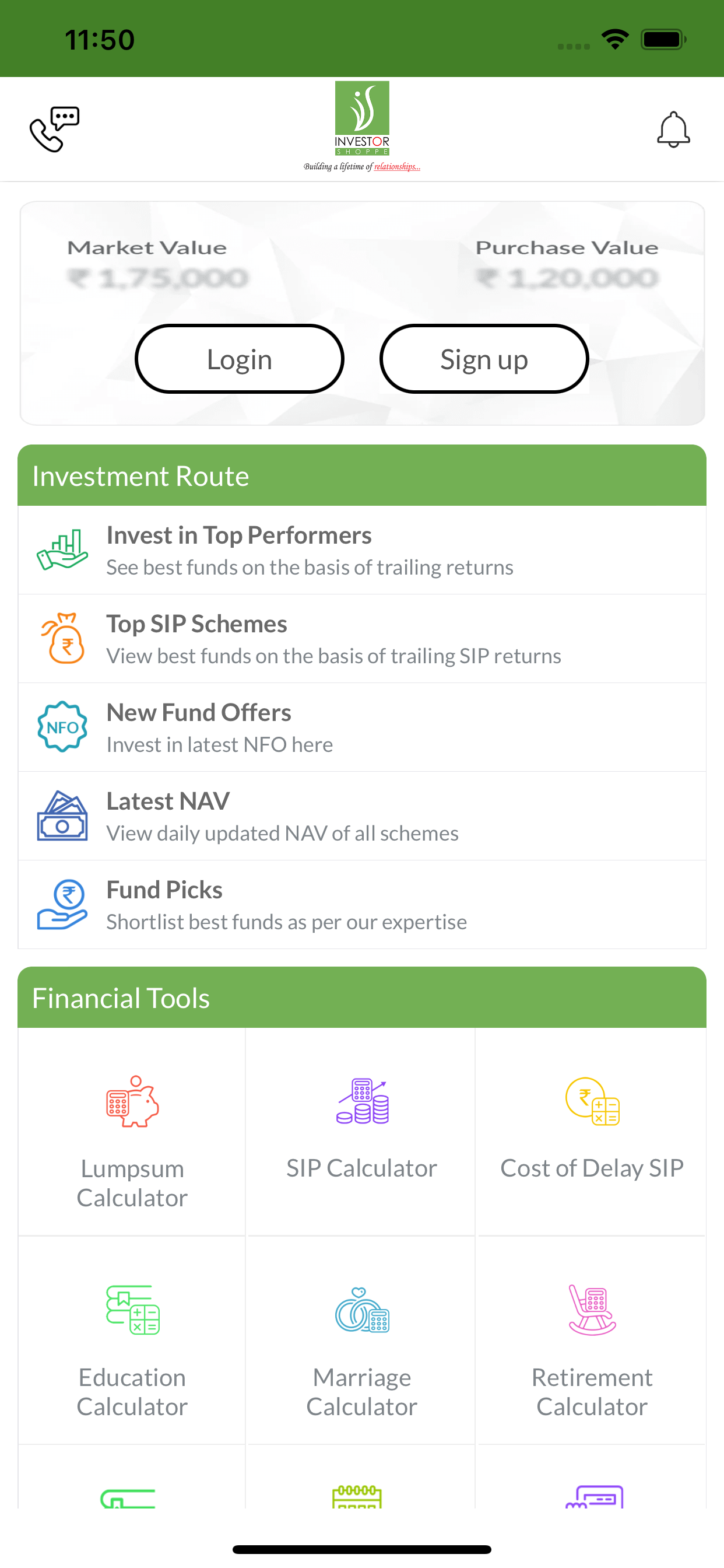Investor Shoppe