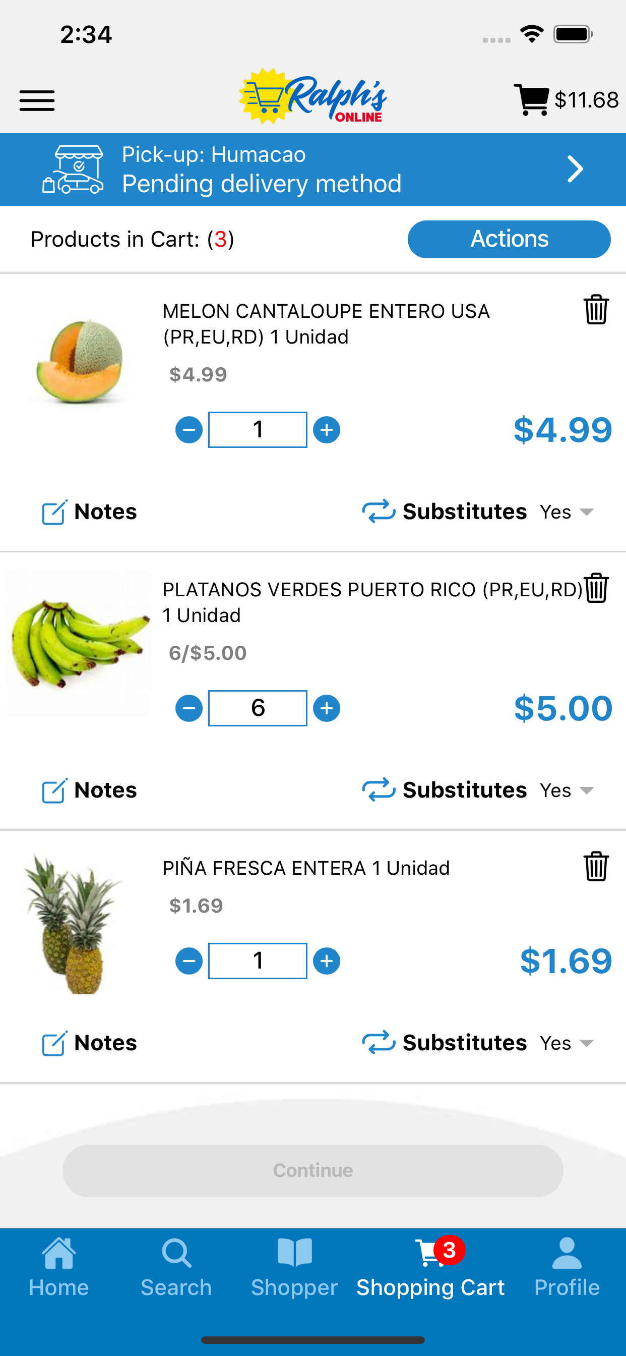 Ralph's Online
