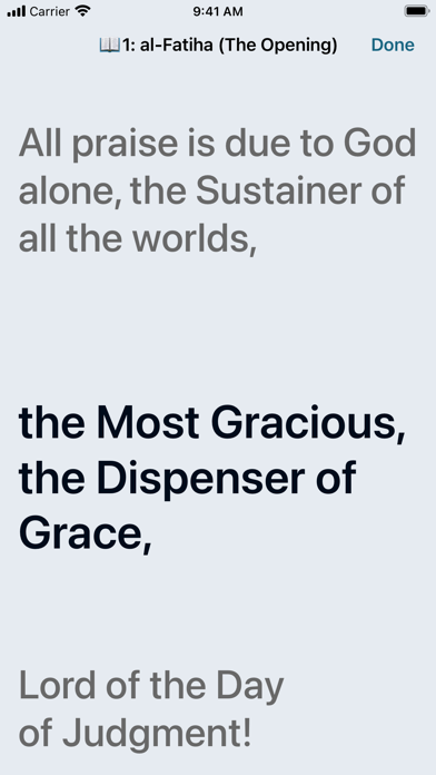 Prayer in English Screenshot