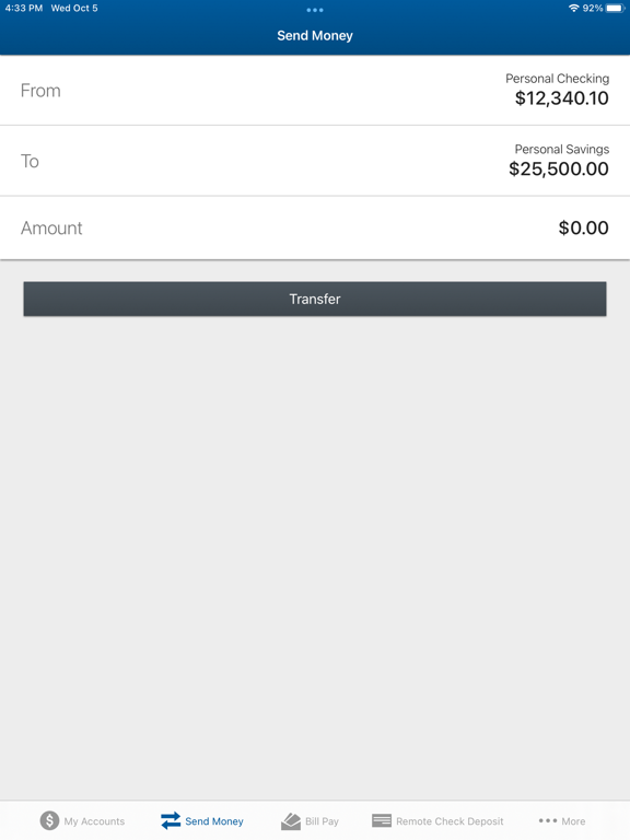 Screenshot #6 pour Mobile Bank of Hays