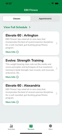 Game screenshot E60 Fitness Studios hack