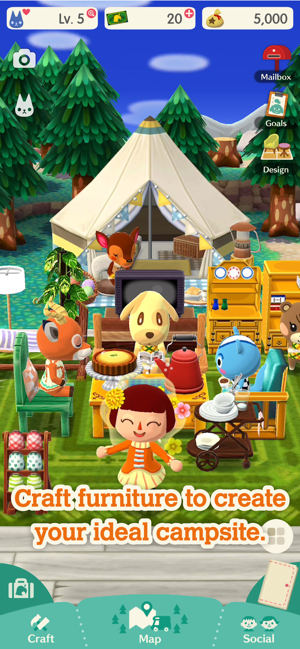 ‎Animal Crossing: Pocket Camp Screenshot