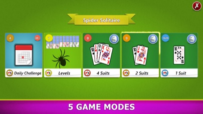 Spider Solitaire Mobile Screenshot