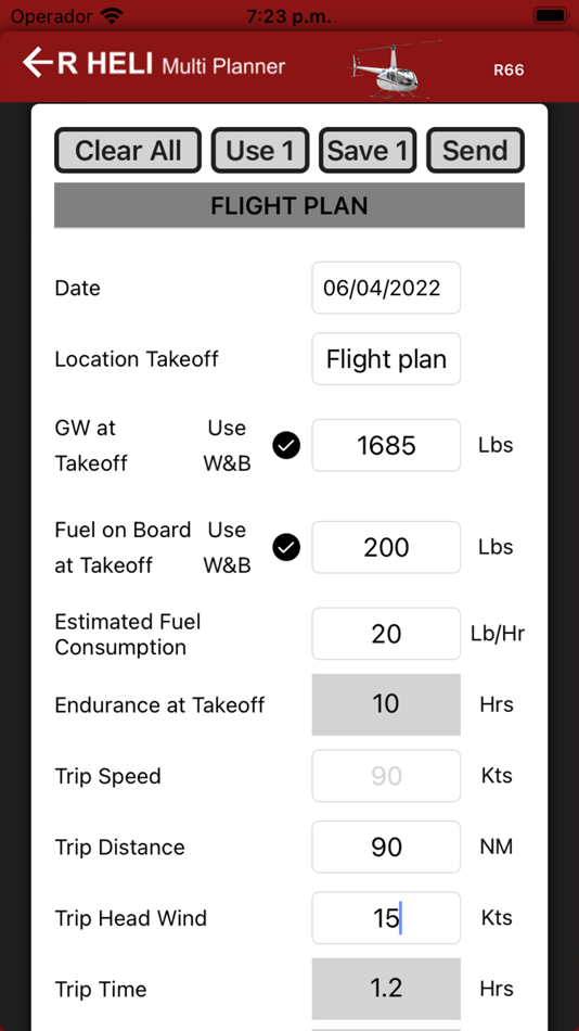 #6. R HELI Multi Planner (iOS) 由: Eugenio Jose Castillo Cruz