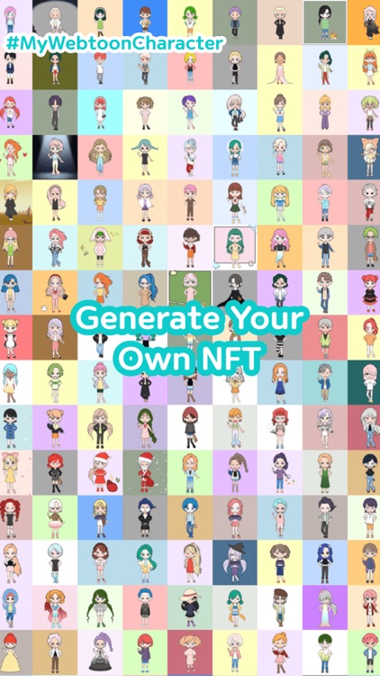 My Webtoon Character - K-pop