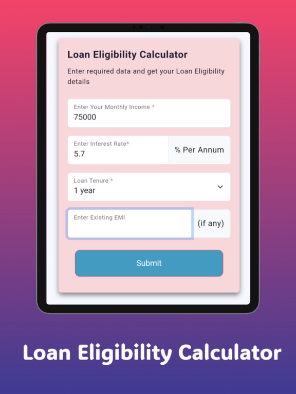 Loan Eligibility Calculatorのおすすめ画像3