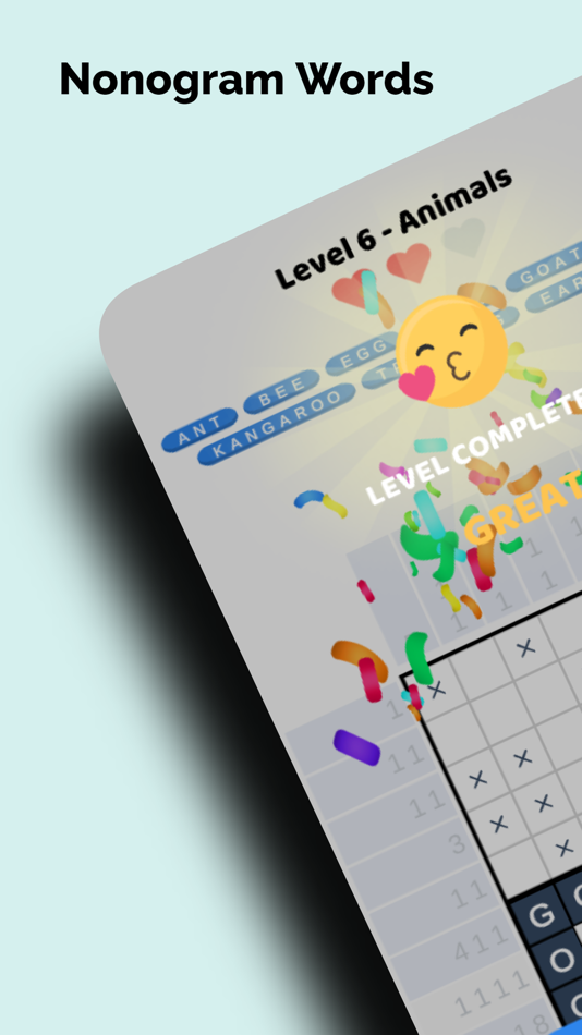 #5. Nonogram Words - Cross Puzzle (iOS) 게시자: Antonis Panoris