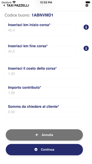 SiTaxi - Comune di Napoli Screenshot