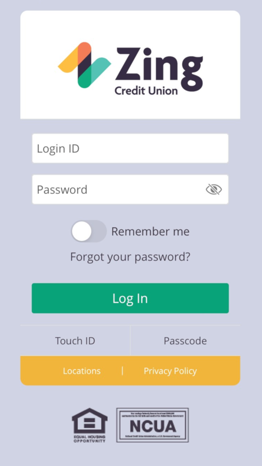 #1. Zing Credit Union Mobile App (iOS) 由: Zing Credit Union