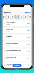 Habit Tracker App. screenshot #1 for iPhone