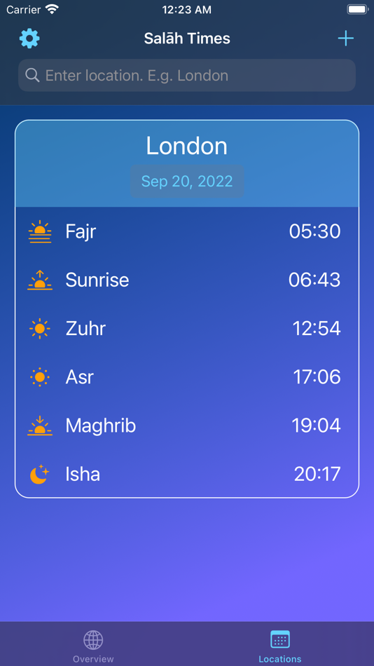 #2. Salāh Times (iOS) 由: Al Katib Limited