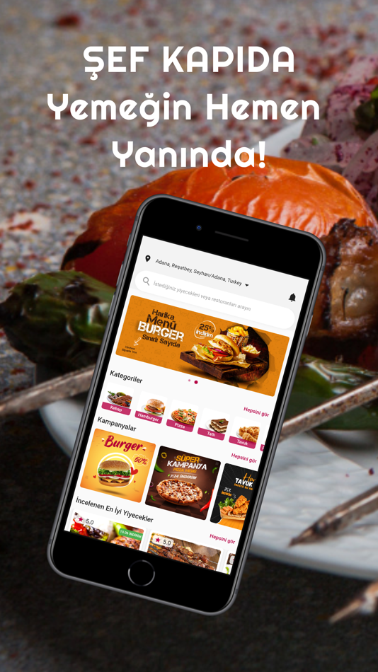 #1. Şef Kapıda - Yemek Sipariş (iOS) 由: Ebubekir Oguz