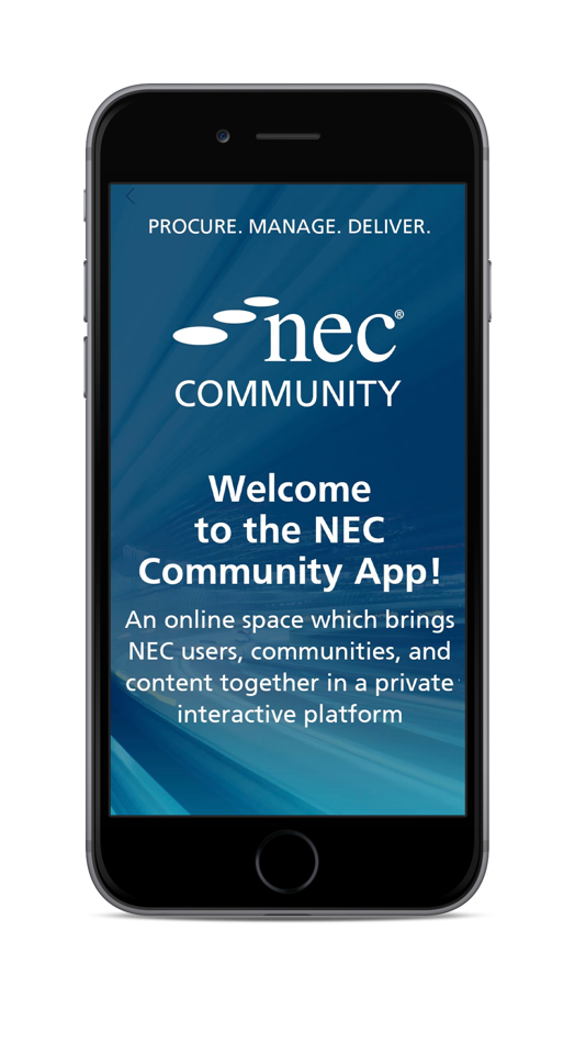 #1. NEC Contracts Community App (iOS) By: Institution of Civil Engineers