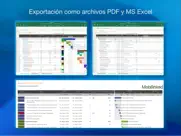 quickplan, plan diagrama gantt ipad capturas de pantalla 4