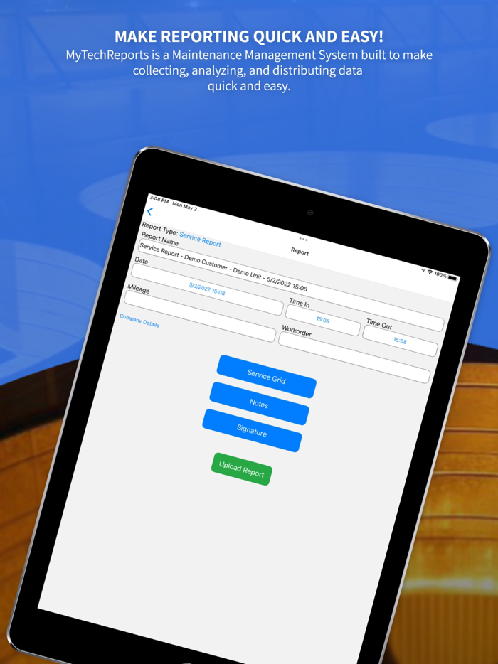 MTR Water Treatment Reporting