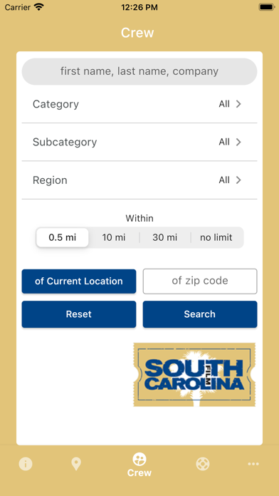 South Carolina Film Office Screenshot