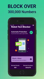 How to cancel & delete robot spam text blocker 3