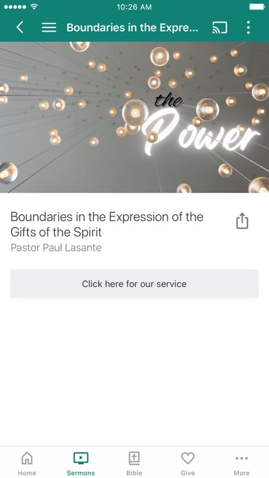 Trinity Pentecostal Church Screenshot