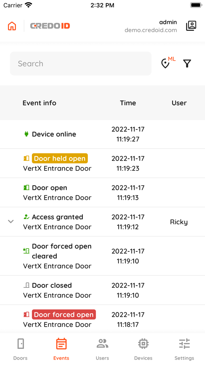 CredoID Mobile Manager