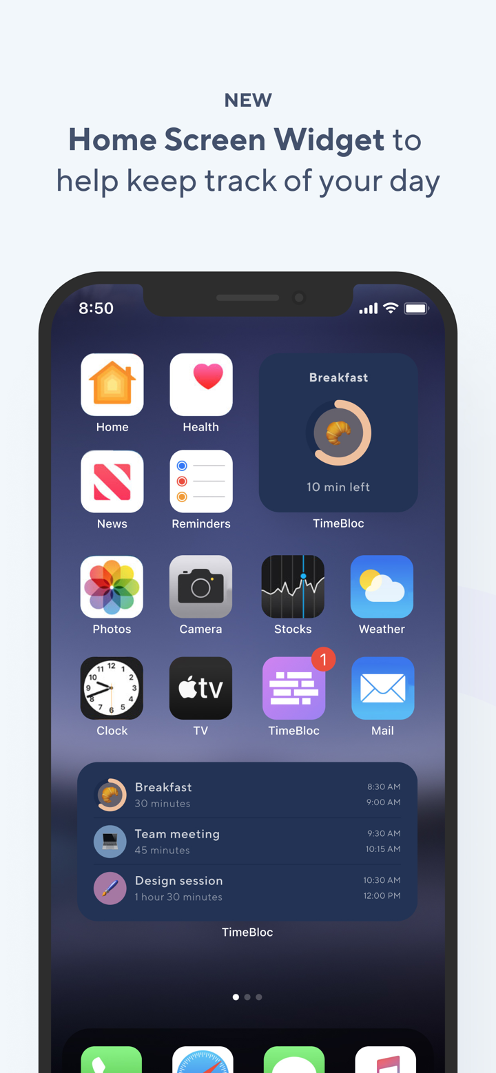 TimeBloc - Daily Planner screenshot 3