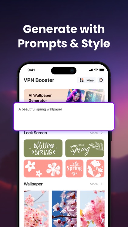 Widgets:AI Wallpaper Generator