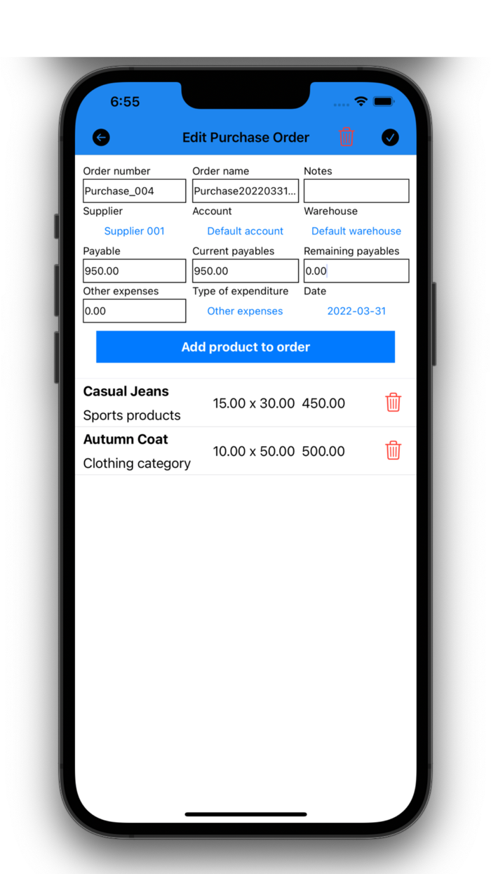 Daily Sales Tracker Online App