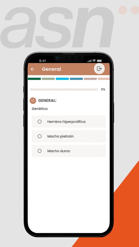 #5. Check List ASN (iOS) By: E-tecnia Soluciones