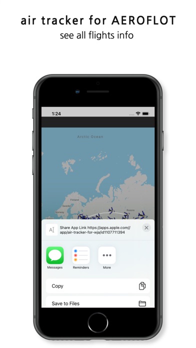 Tracker For Aeroflot Screenshot