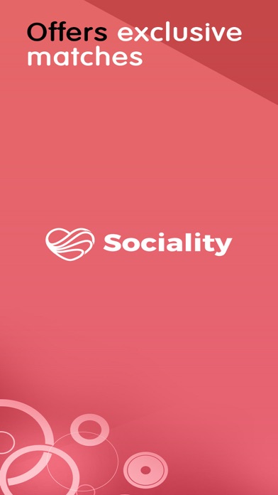 Sociality Dating App Screenshot