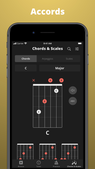 GuitarApp: Accordeur Métronome
