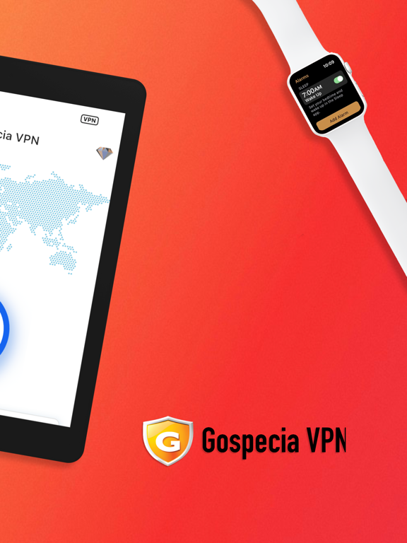 Gospecia VPN iPad screenshot 2 - Utilities app