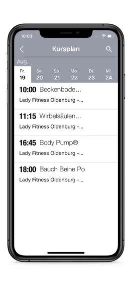 Game screenshot Lady Fitness Oldenburg hack