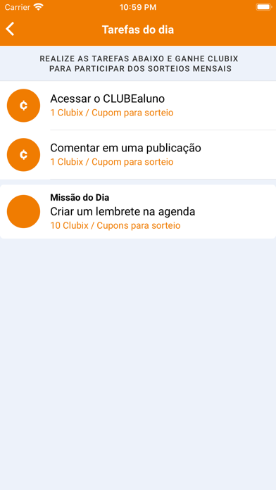 CLUBEaluno - Reforço Escolar Screenshot