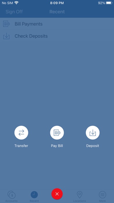 Country Club Bank for Business Screenshot