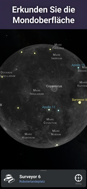 ‎Stellarium Mobile：Sternenkarte Screenshot