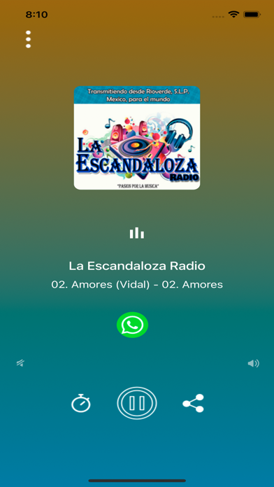 La Escandaloza Radio Screenshot
