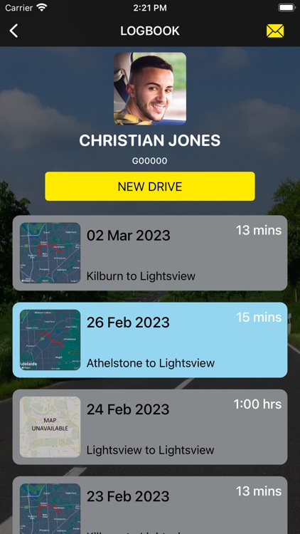 LogMyDrive - Learner Logbook