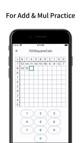 Game screenshot 100 Square Calc mod apk